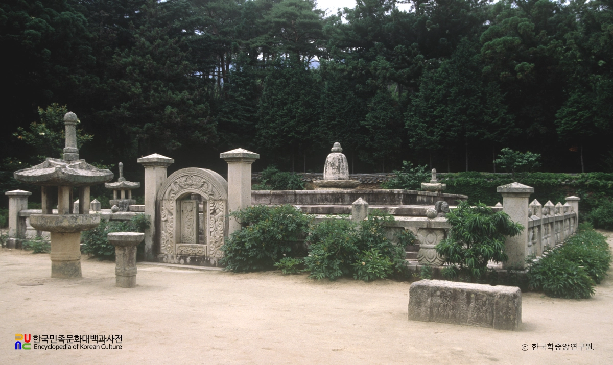 양산 통도사 금강계단 전경