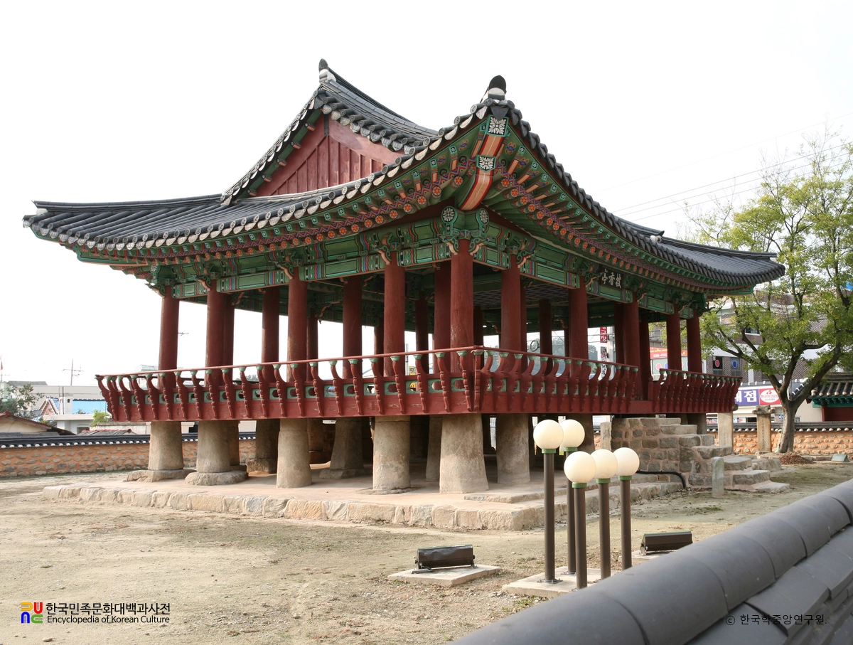 정읍 피향정 측면