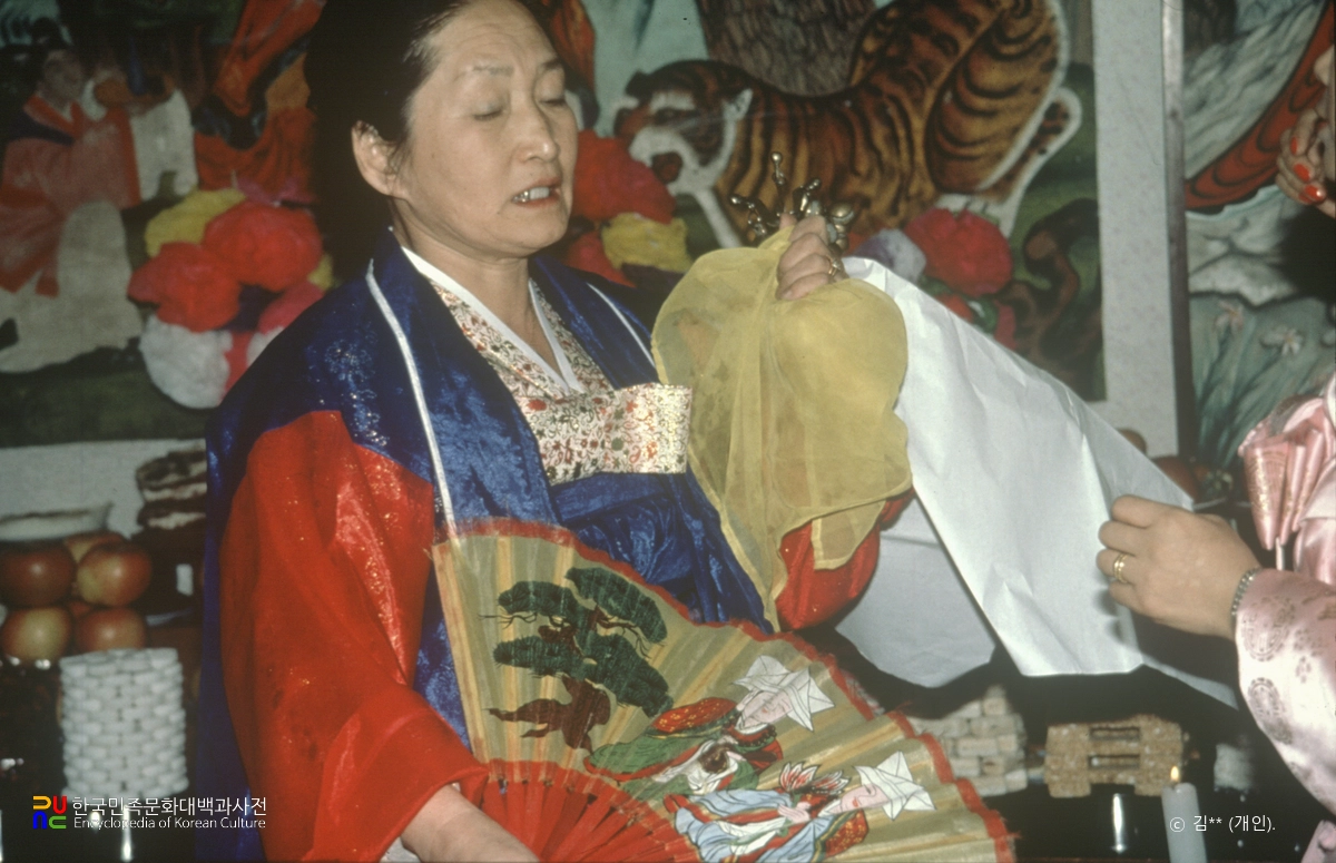 재수굿 중 성주굿