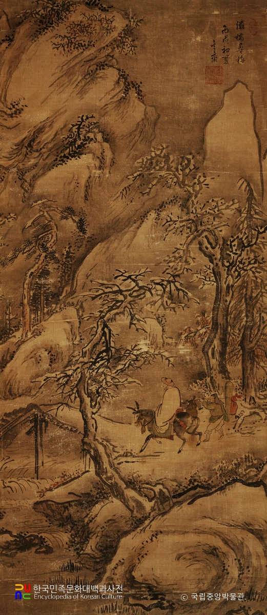 파교심매도 / 심사정