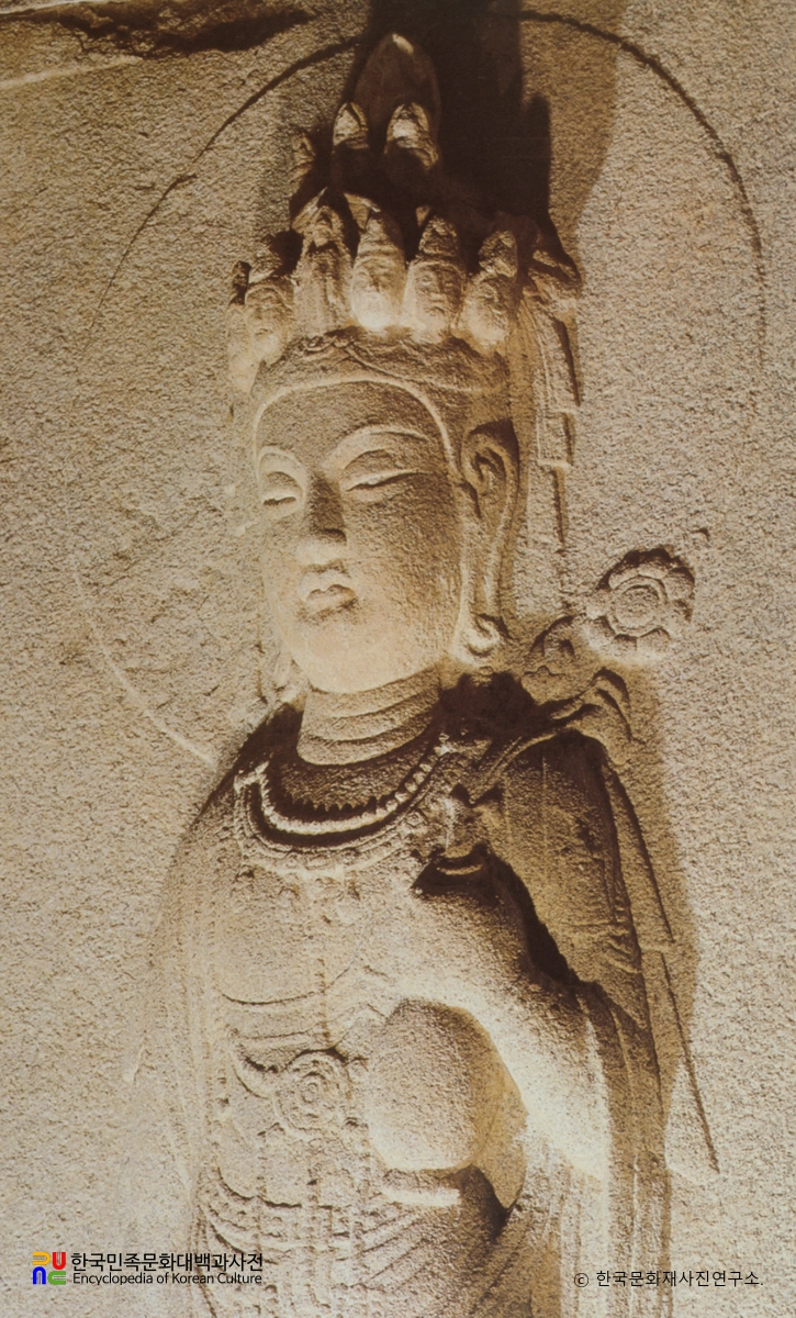 경주 석굴암 석굴 십일면관음보살상