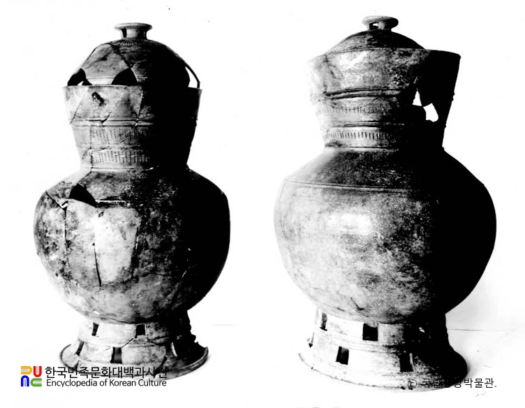 경북 경주 식리총 유개대부장경호