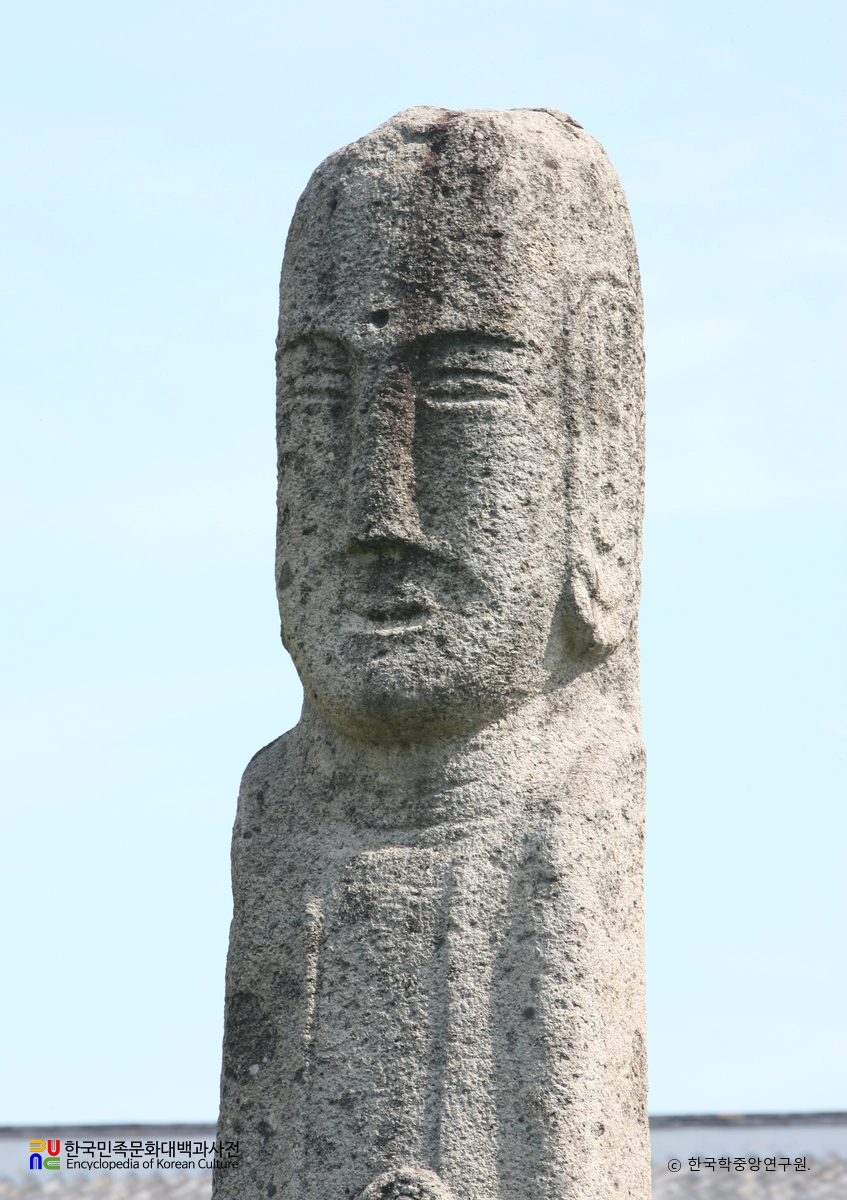 광주 십신사지 석불 얼굴