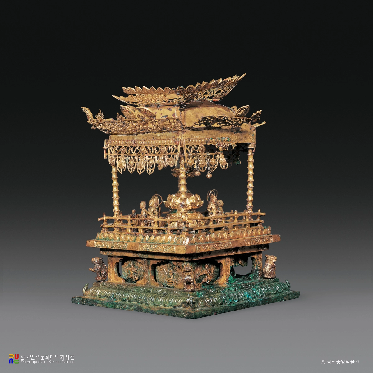 감은사지 동삼층석탑 사리장엄구 중 내함