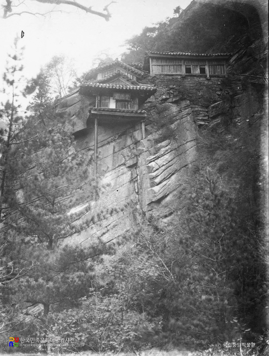 회양 금강산 보덕굴