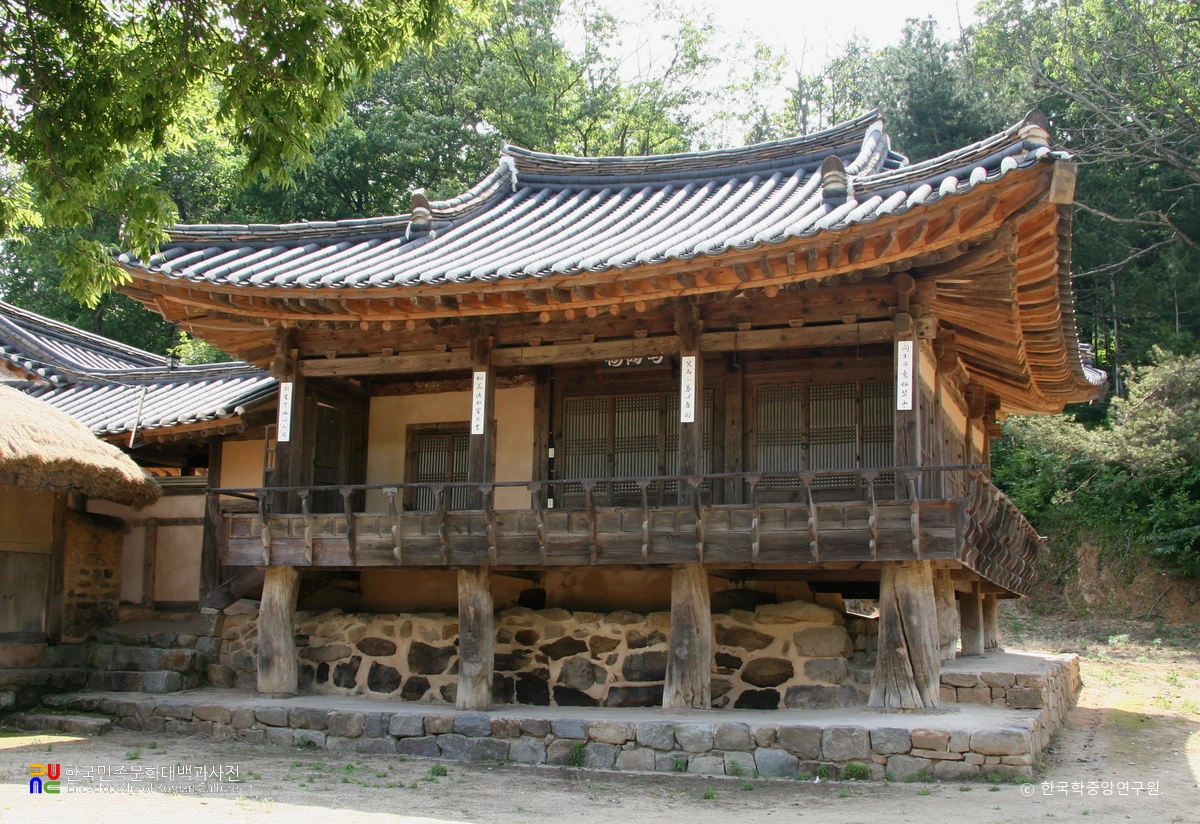 예천 의성김씨 남악종택 사랑채 정면