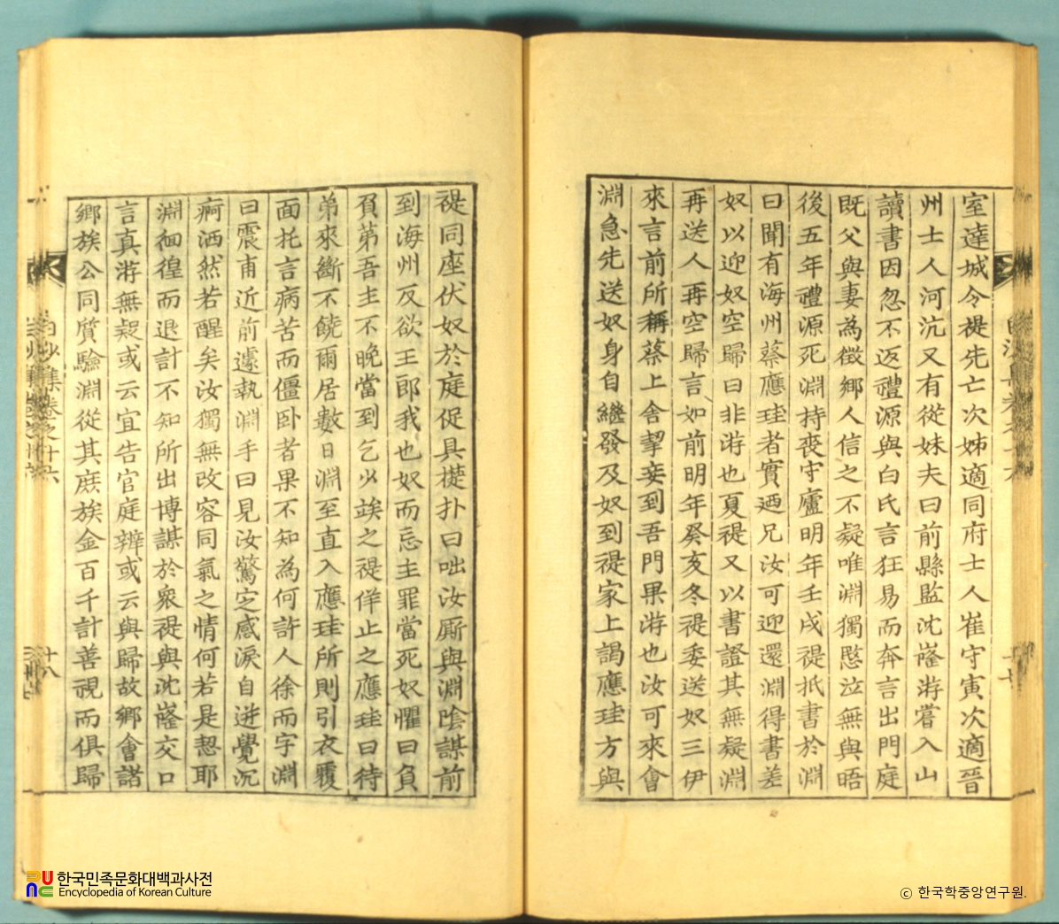 백사집(권16) / 잡저 유연전