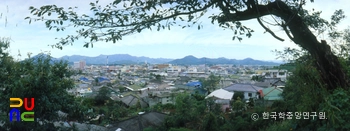 고성읍 전경