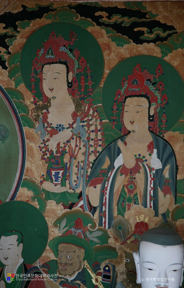장안사 명부전 지장보살도