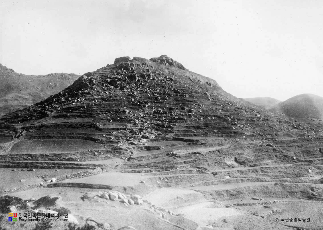 거제 옥산성지 전경