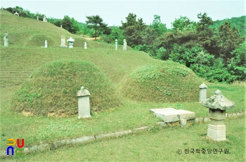 군포 정난종 선생 묘 및 신도비 일원 전경