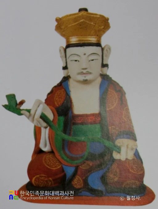 평창 상원사 영산전 석가삼존 / 제화갈라보살