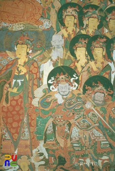 합천 해인사 아미타설법도