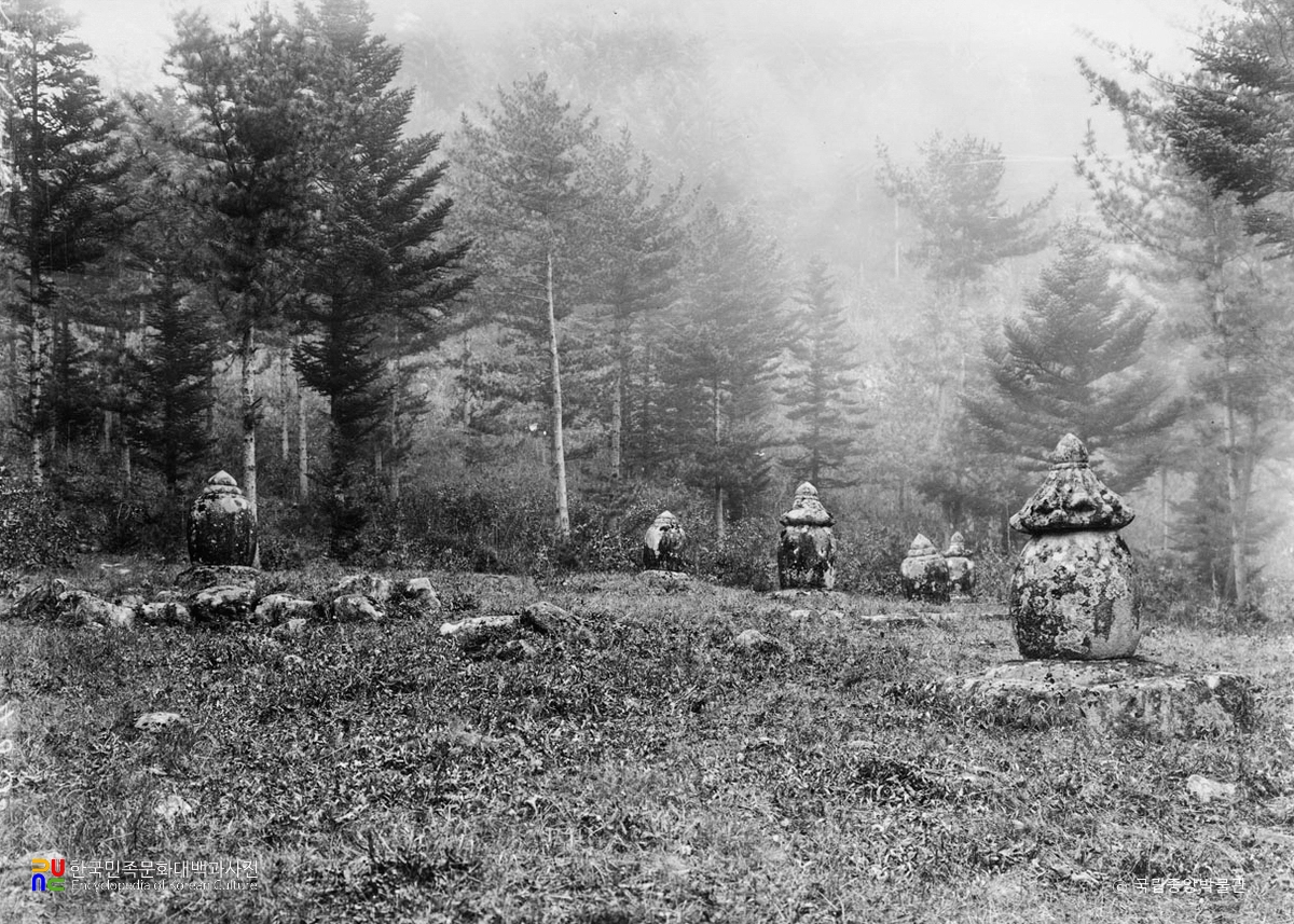 회양 장안사 승탑군