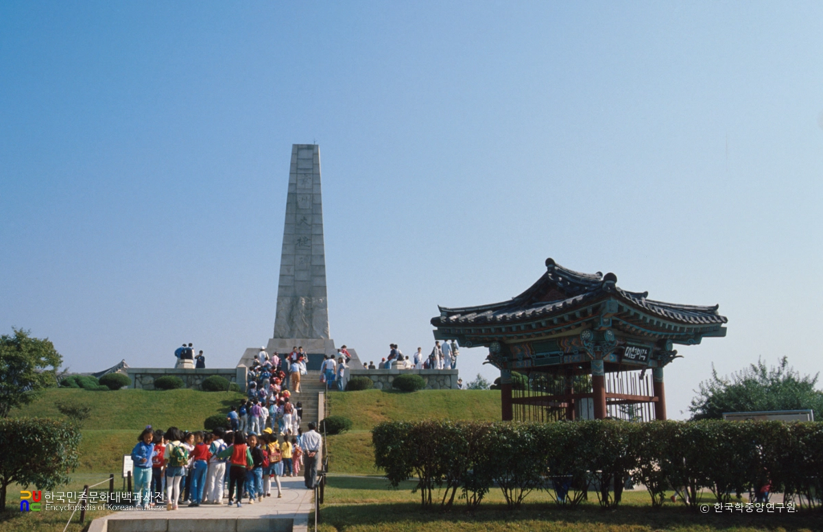 고양 행주산성 정상 부근 전경