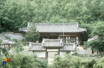 구미 동락서원 중 강당 정면