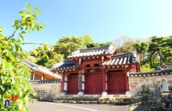 장흥 연곡서원 정측면