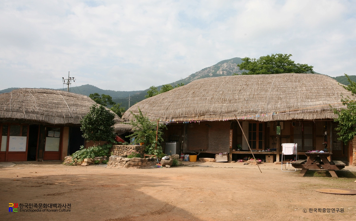 순천 낙안읍성 서문성벽집