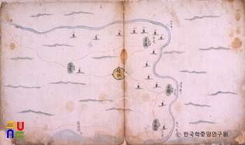 유성룡 종가 유물 중 유성룡 유물 - 동국지도 서애선생 수택본