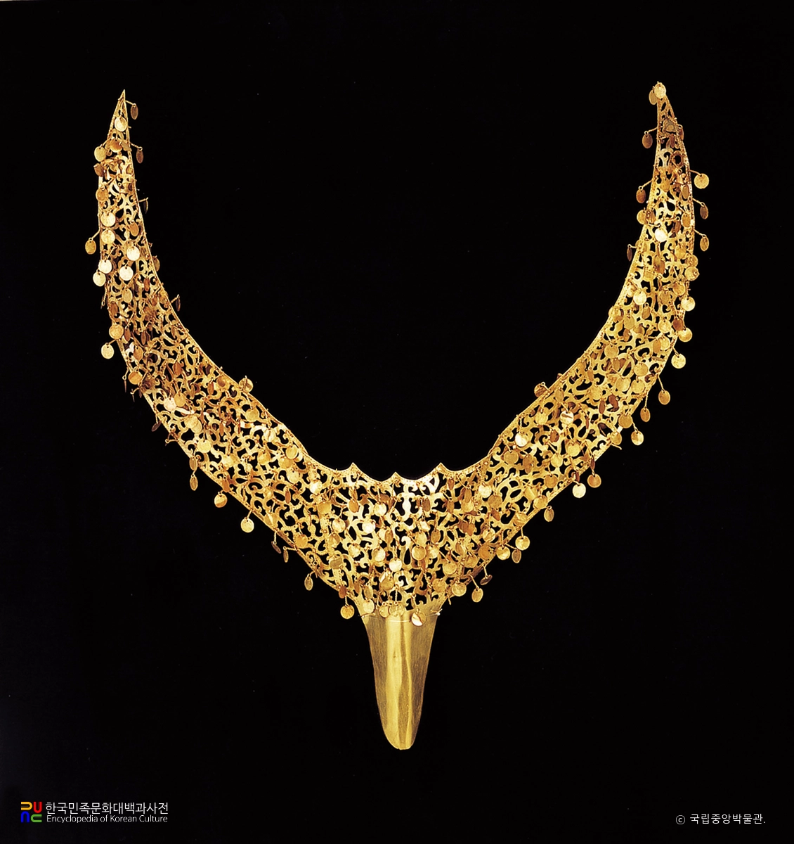 금관총 금제관식