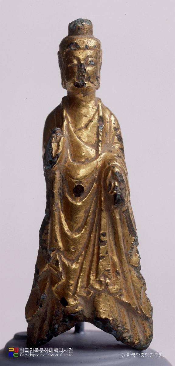 금동 여래 입상