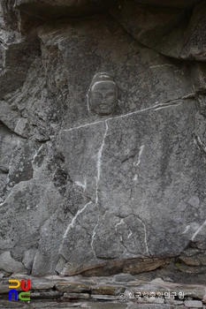 하동 이명산 마애석조여래좌상