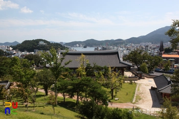 통영 세병관 전경