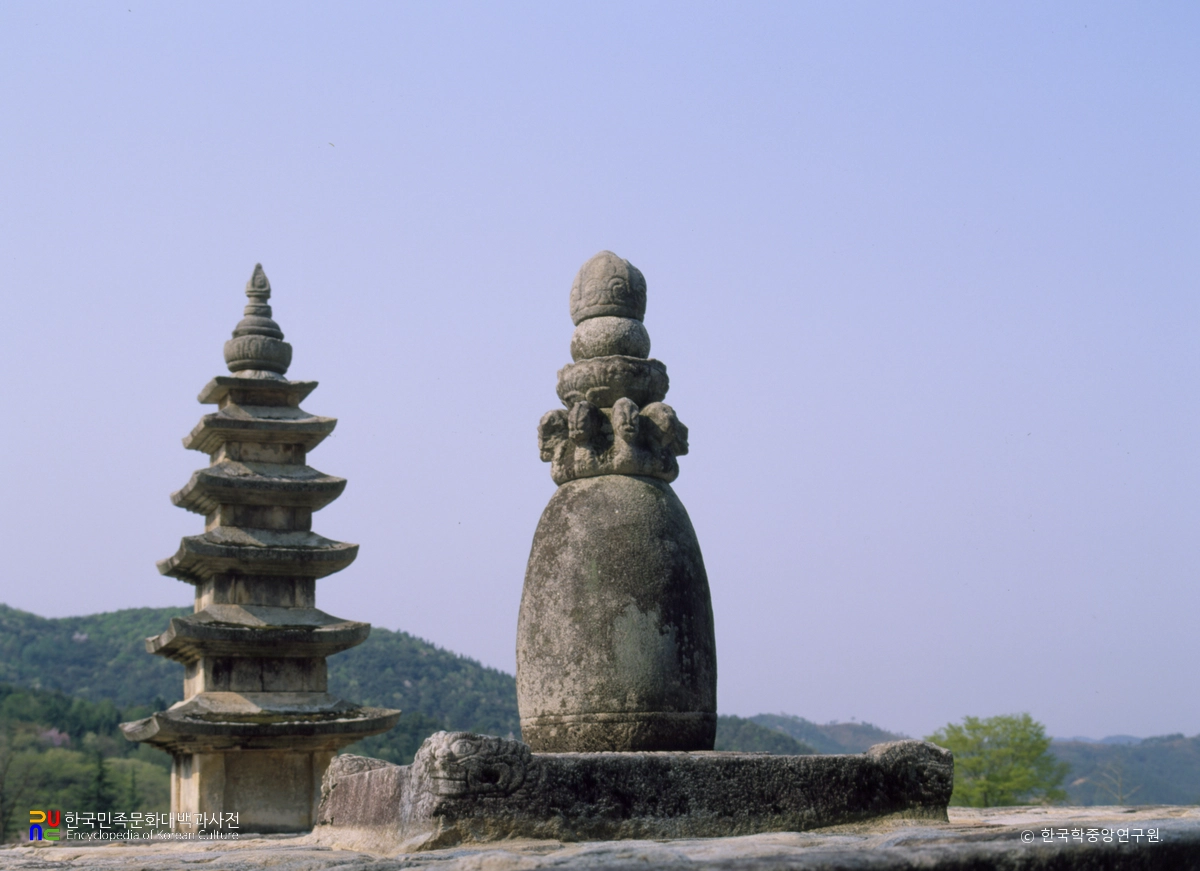 김제 금산사 금강계단 석종