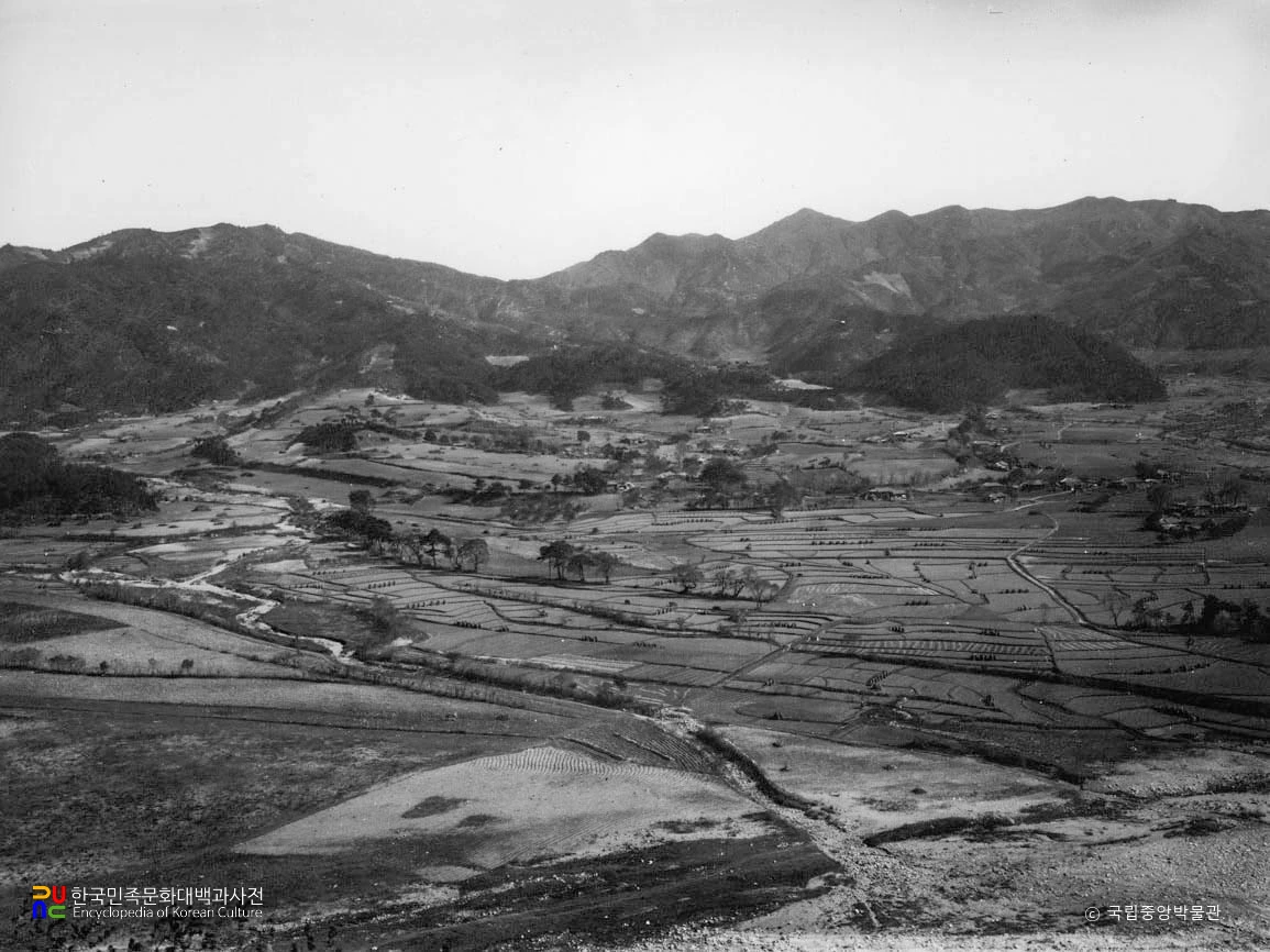 정평 풍양리 고성 전경