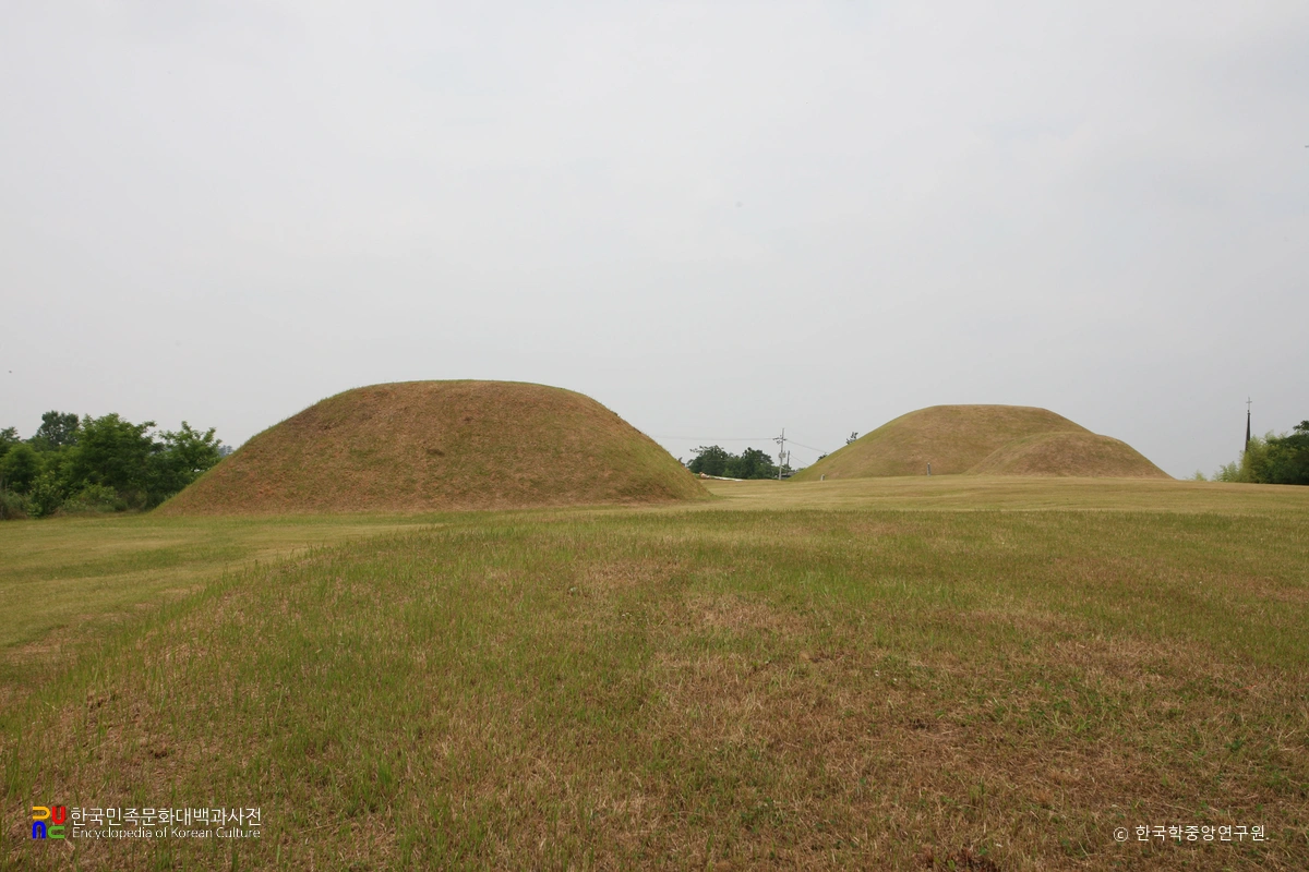 나주 반남 고분군 전경