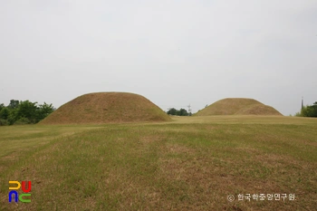 나주 반남 고분군 전경