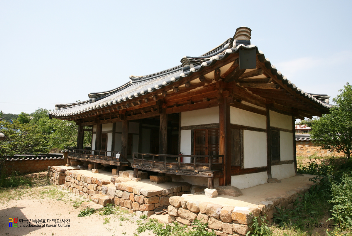 영덕 운산서원 강당 정측면