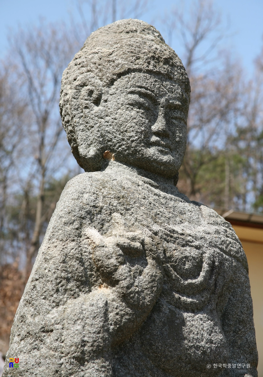 진천 지암리 석조여래입상