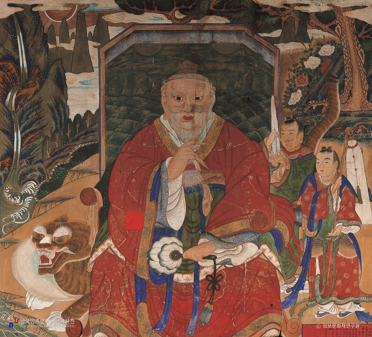 남양주 봉영사 산신도