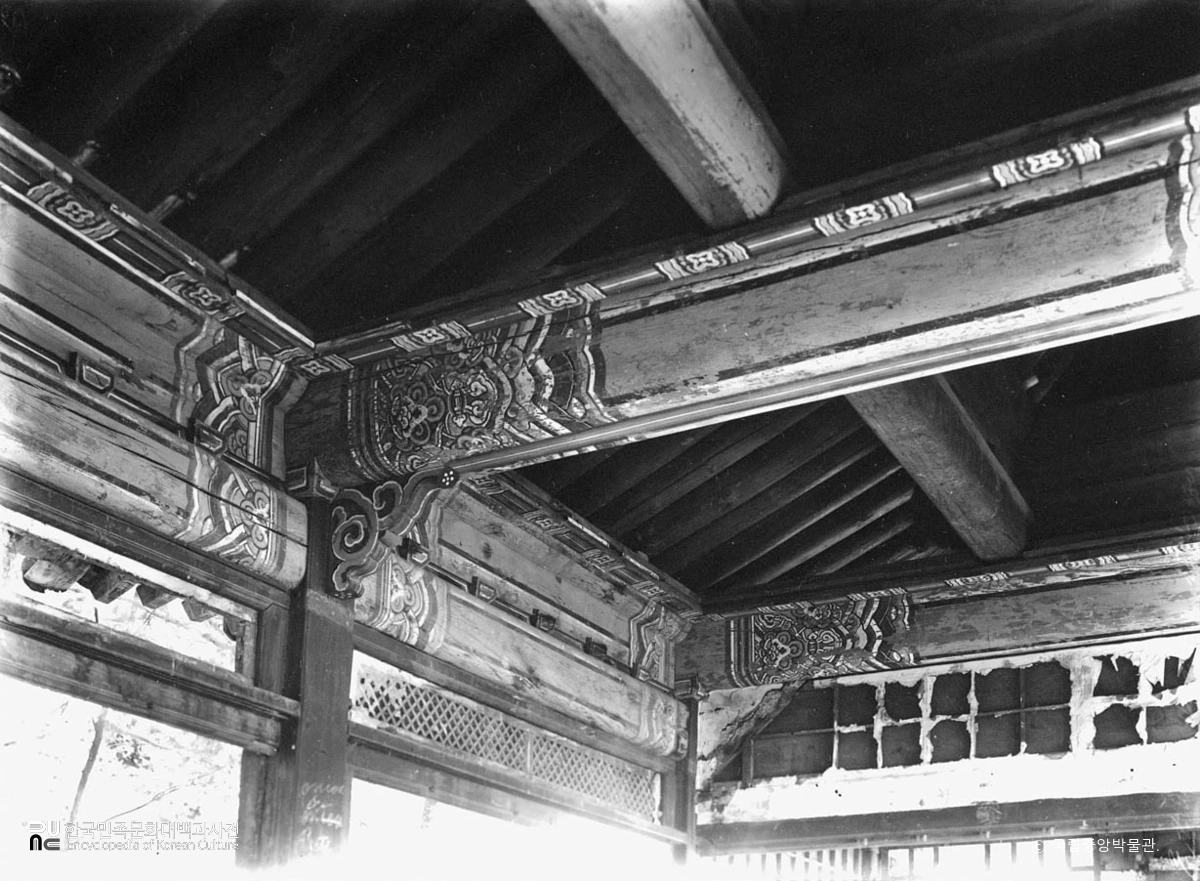 서울 경복궁 중 융무당 상부 가구