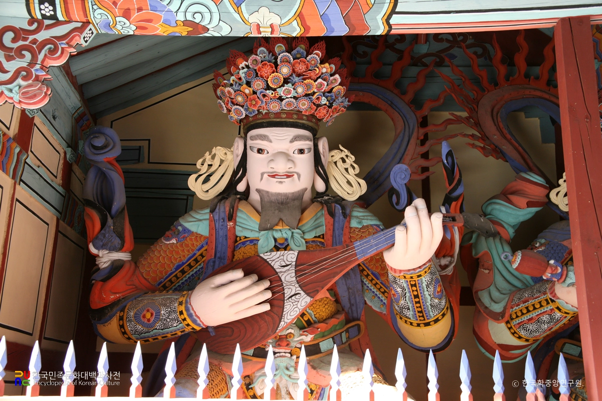 장흥 보림사 목조사천왕상 / 북방 다문천왕