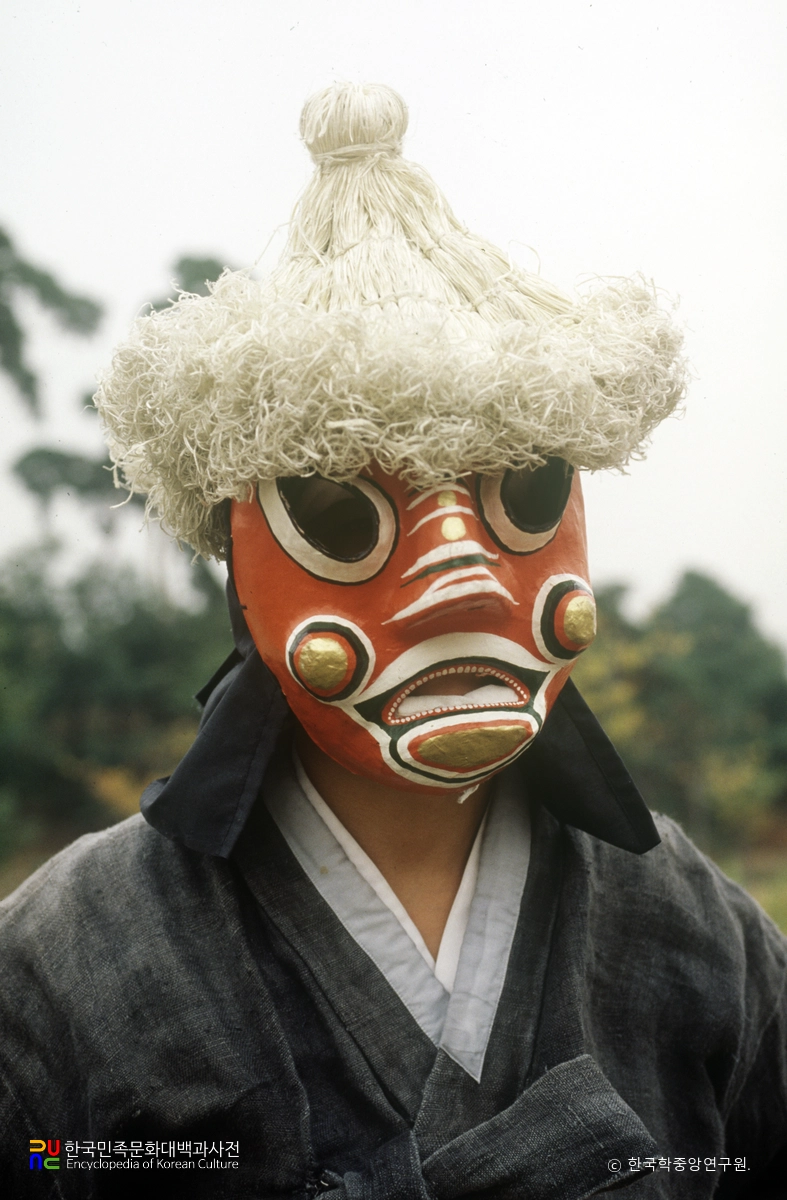 강령탈춤 / 목중탈