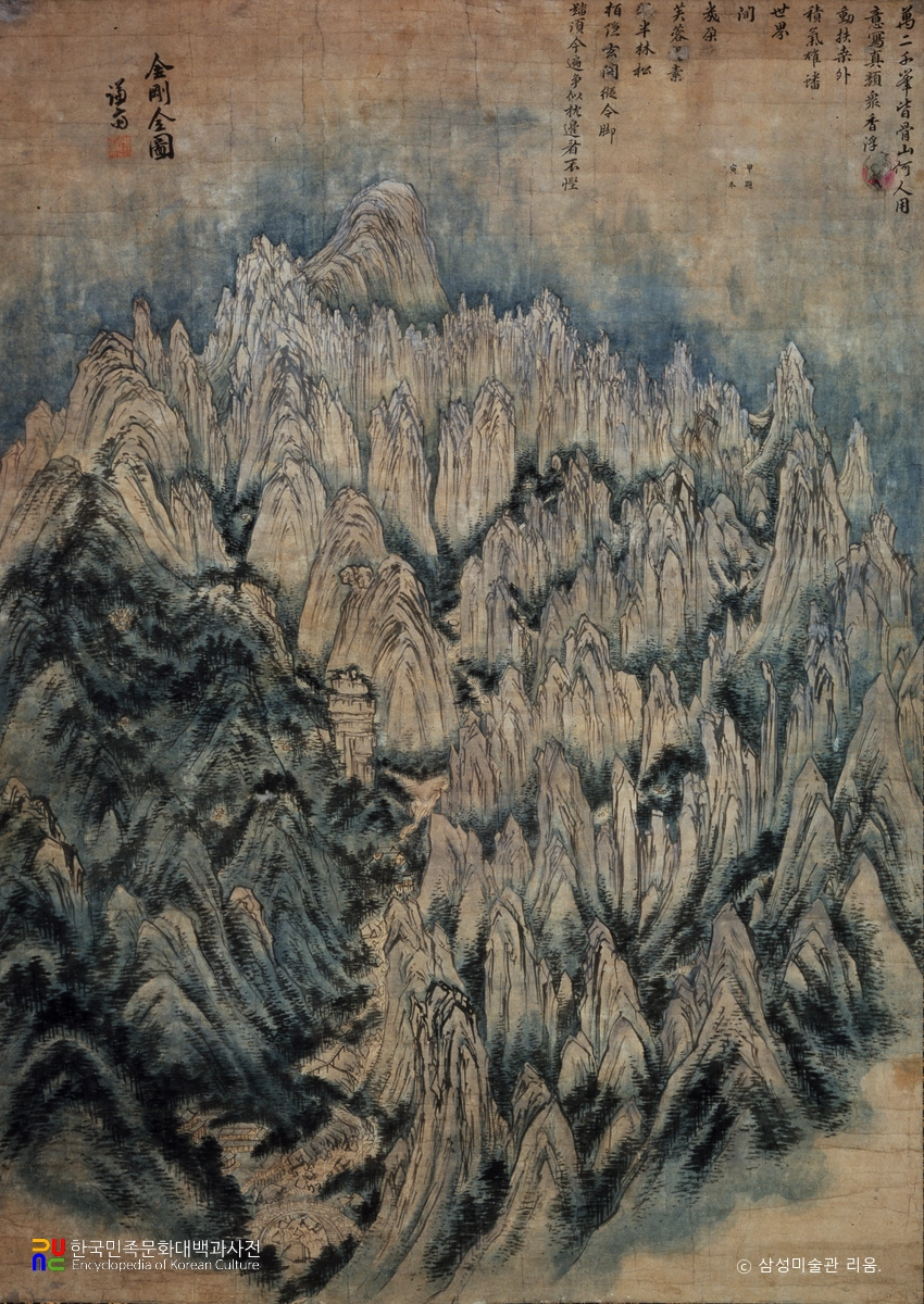 정선 필 금강전도