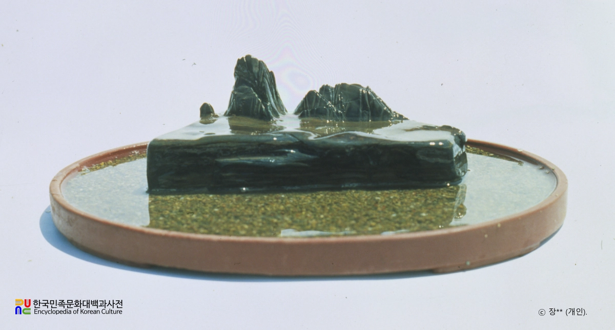 산수경석(평원경)