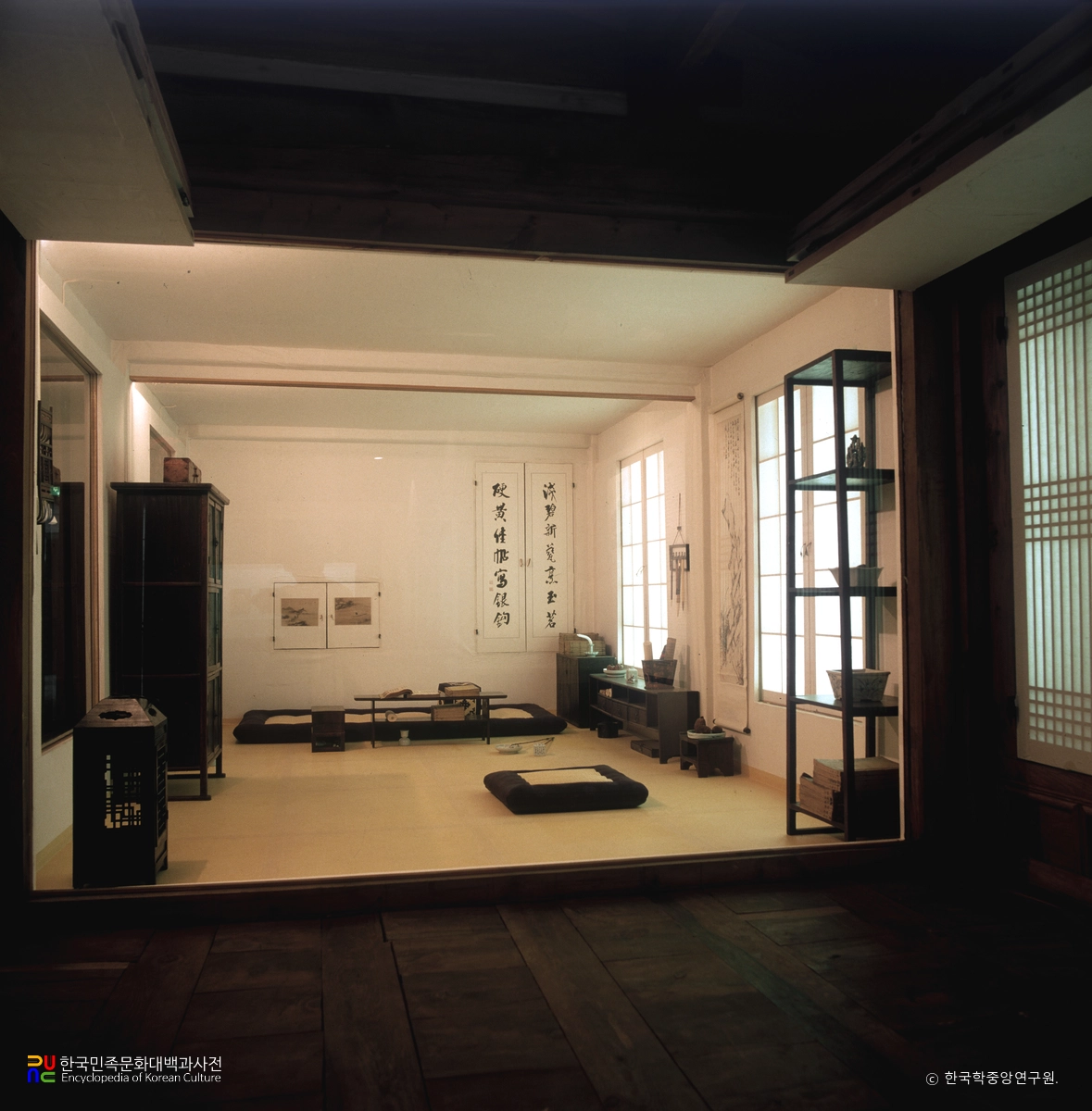 사랑방 가구 배치