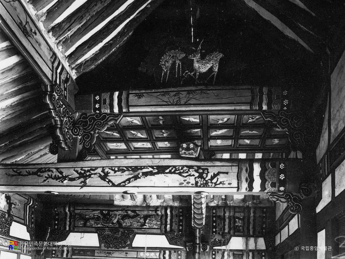 진주향교 대성전 내부