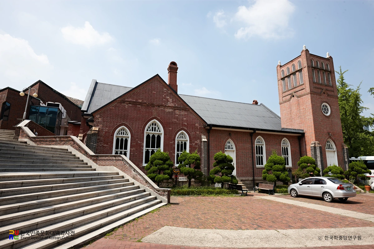 서울 정동교회 전경