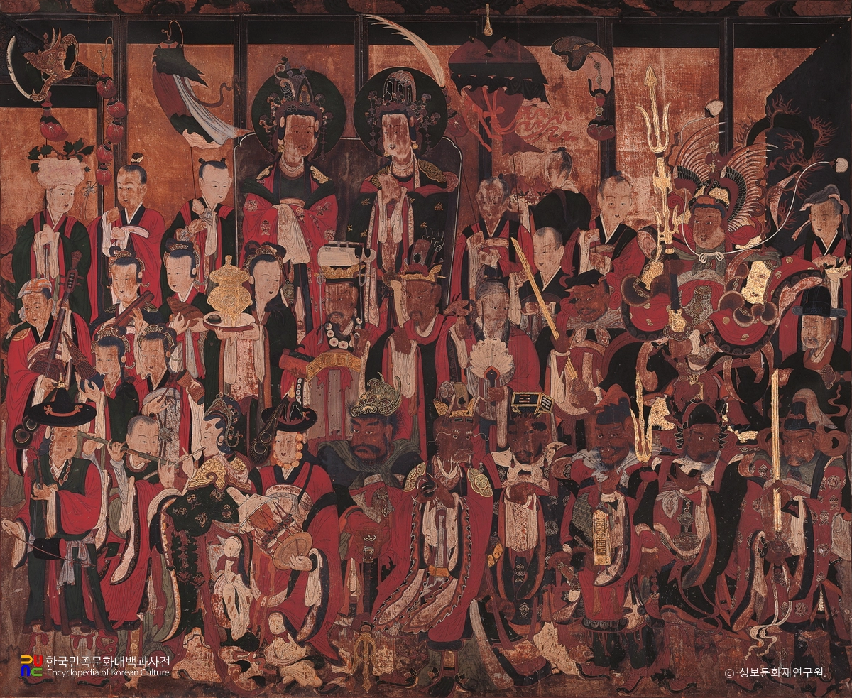 서울 봉은사 대웅전 신중도