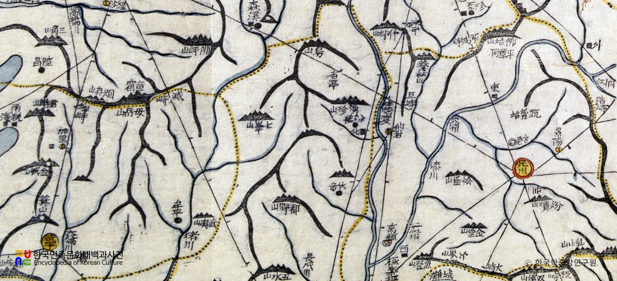 대동여지도 광주 함평