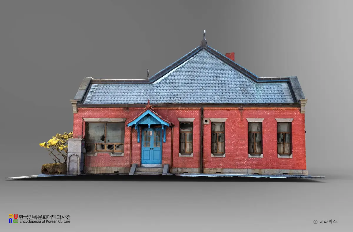 구 군산세관 본관 좌측면