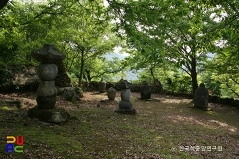 완주 안심사 부도군