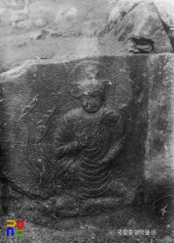 안동 법흥사지 칠층전탑 기단부 팔부중상