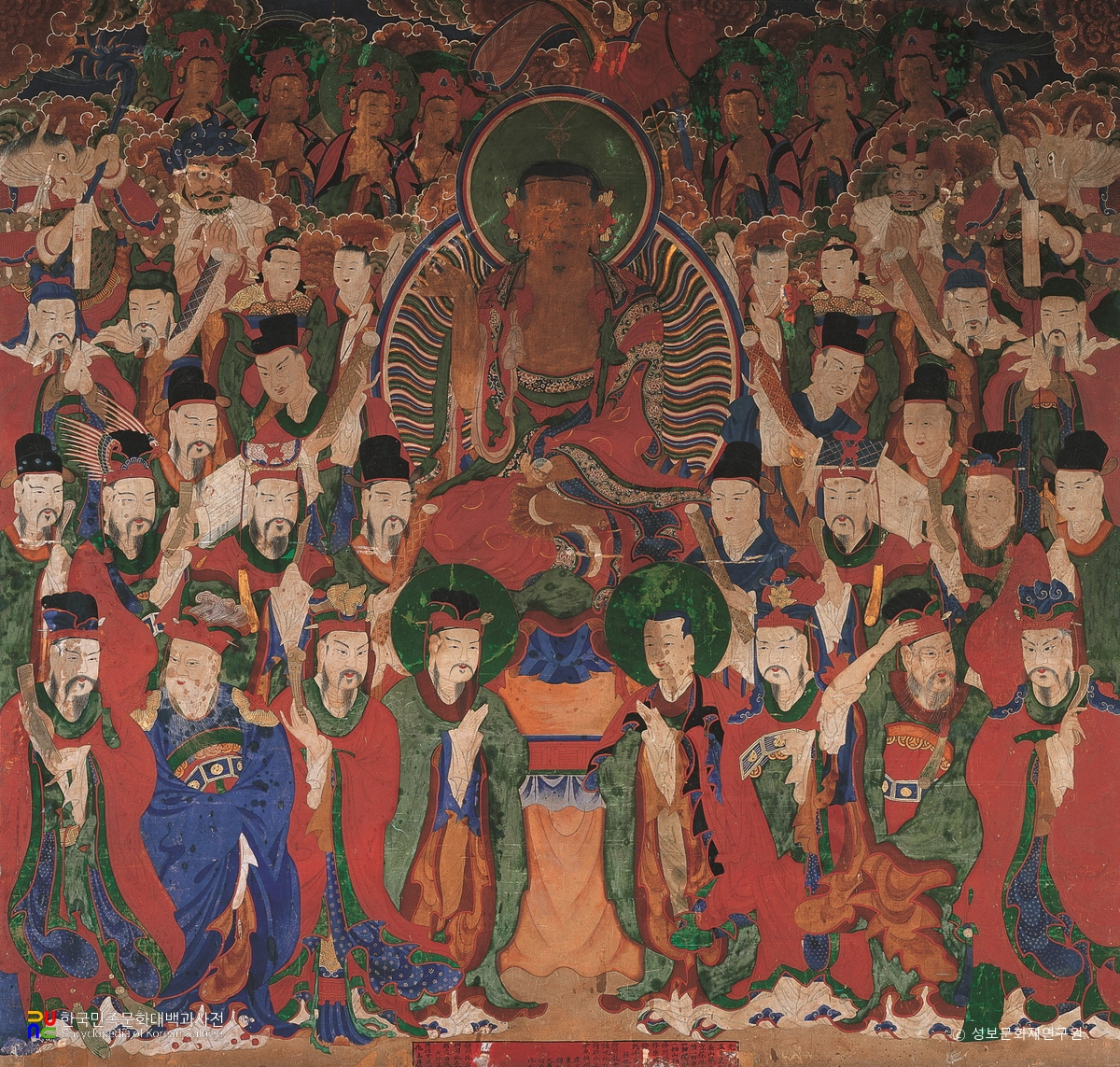 서울 지장사 지장시왕도