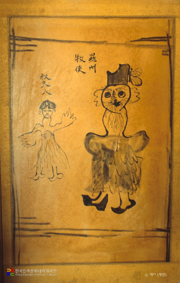 북제주 행원리 본향당의 무신도