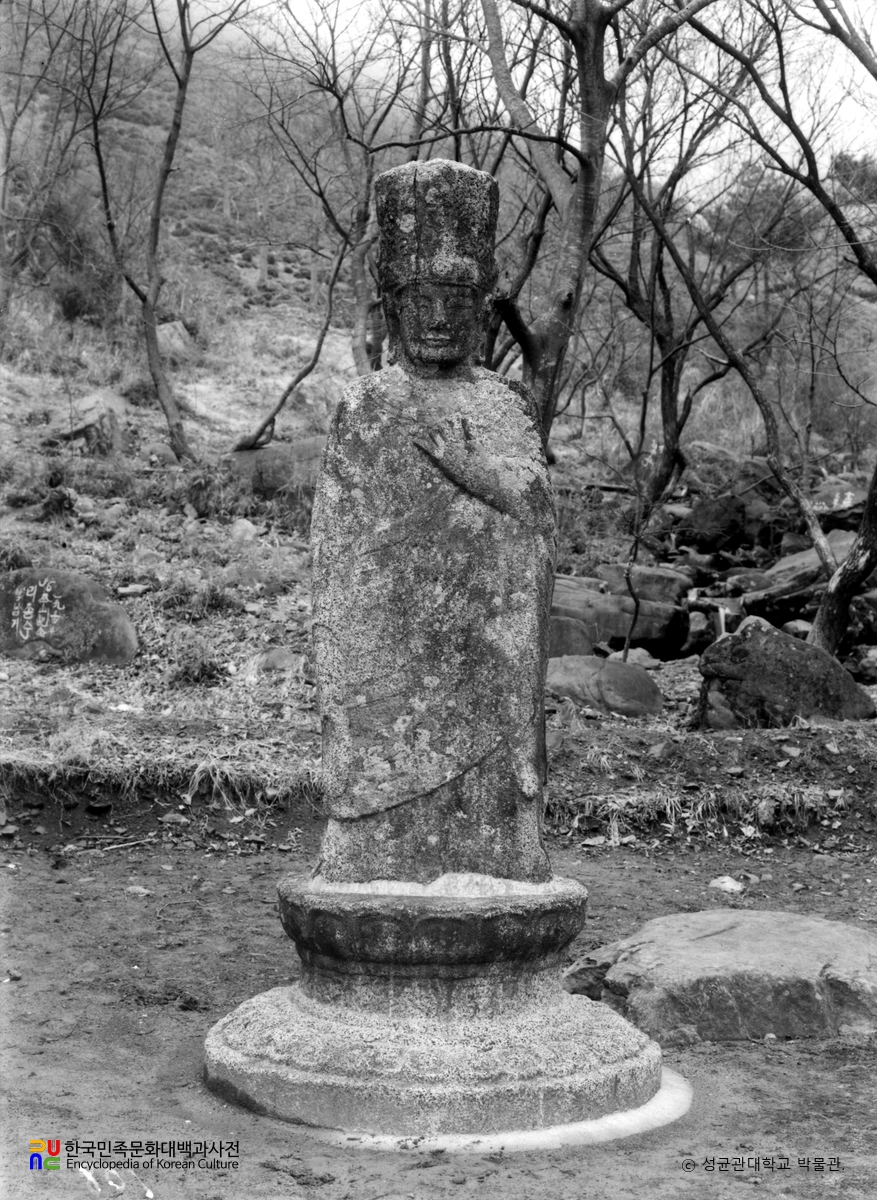 광주 증심사 석조보살입상